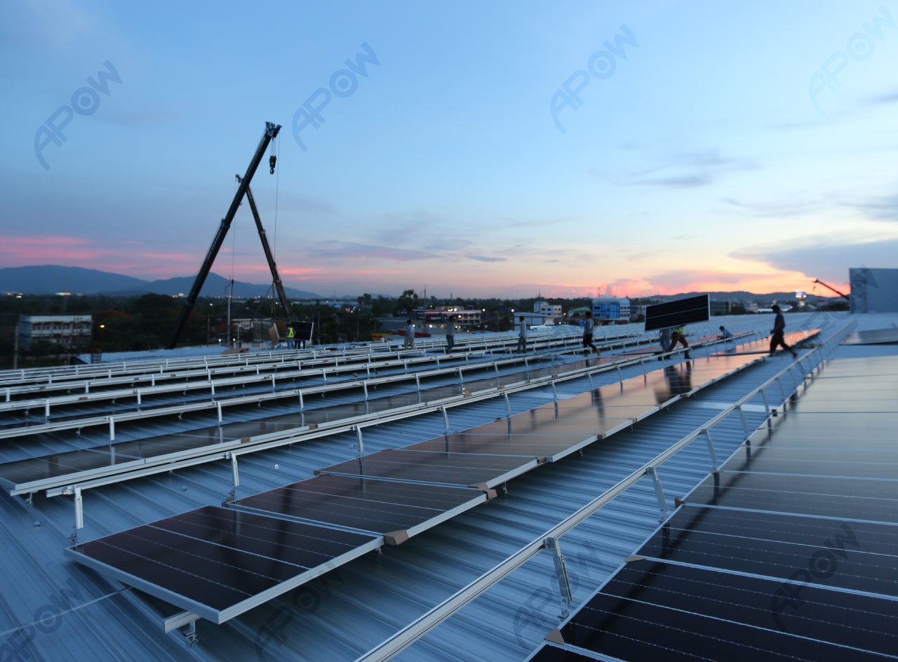 โครงการติดตั้งระบบ Solar rooftop ห้างสรรพสินค้า ขนาดใหญ่